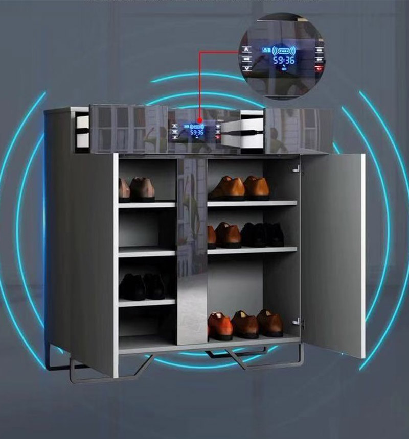 如今市面上推广着鞋柜"黑科技"——家居智能鞋柜护理机.